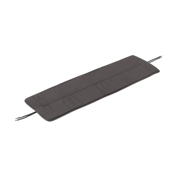 Muuto Coussin de banc Linear Steel 110x32,5 cm Dark grey