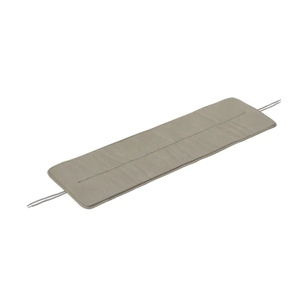 Muuto Coussin de banc Linear Steel 110x32,5 cm Light grey