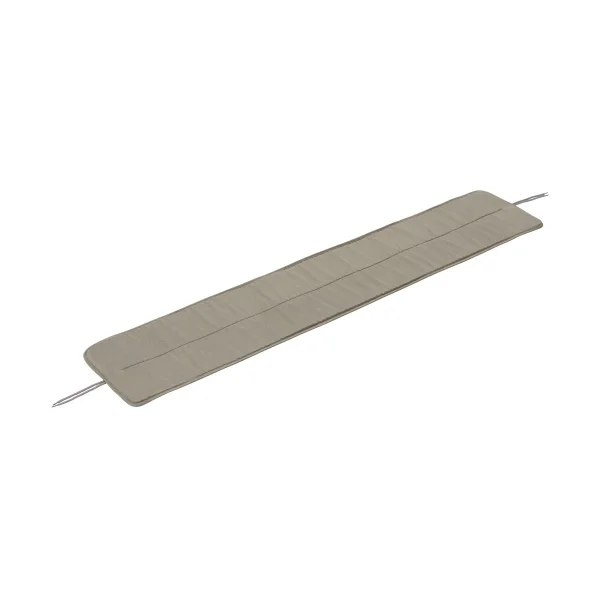 Muuto Coussin de banc Linear Steel 170x32,5 cm Light grey