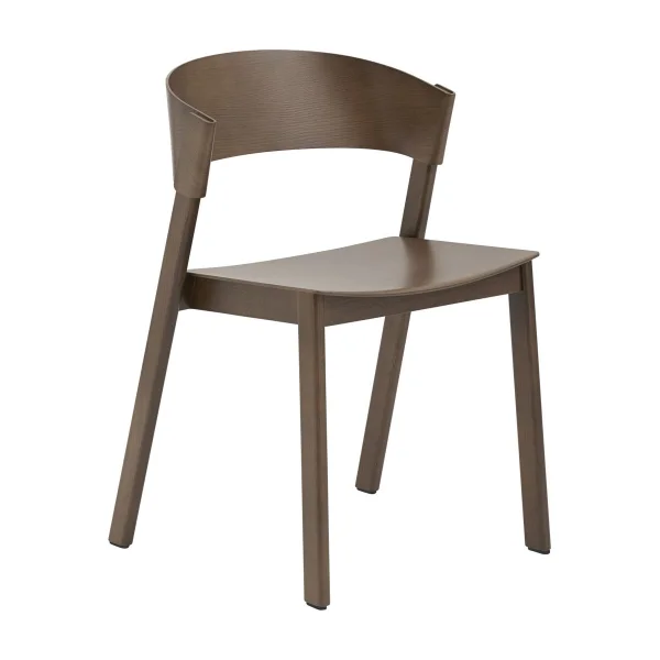 Muuto Cover Side Chair Brun foncé tacheté