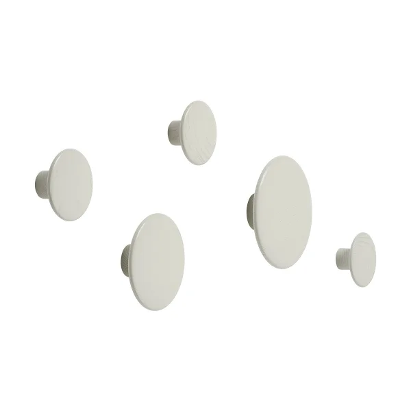 Muuto Dots - lot de 5 Off White