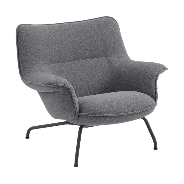 Muuto Fauteuil bas Doze Ocean 80-anthracite black