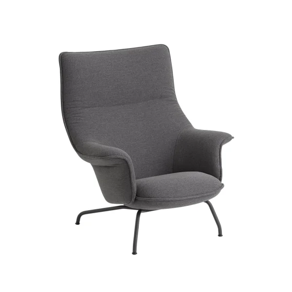 Muuto Fauteuil Doze Ocean 80-Anthracite black