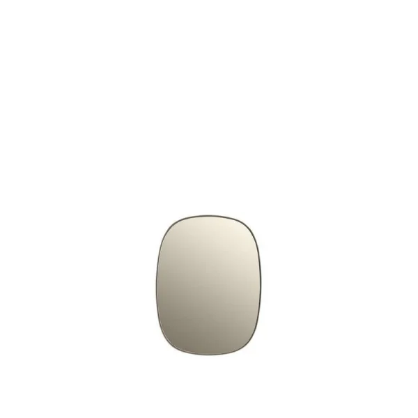 Muuto - Framed Miroir Small Taupe/Taupe Glass