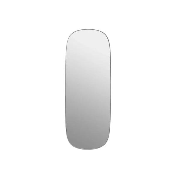 Muuto - Framed Mirror Large Grey/Clear Glass