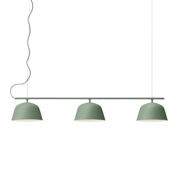 Muuto Lampe à suspension Ambit Rail Dusty green