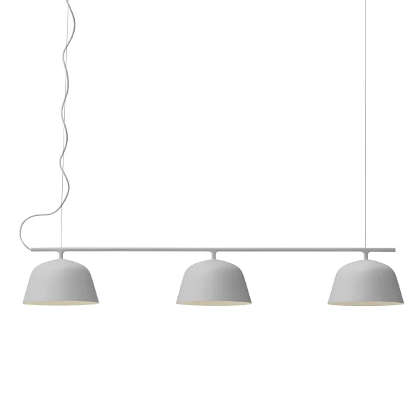 Muuto Lampe à suspension Ambit Rail gris