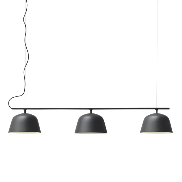 Muuto Lampe à suspension Ambit Rail noir