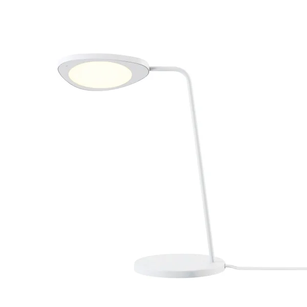 Muuto Lampe de table Leaf blanche blanc