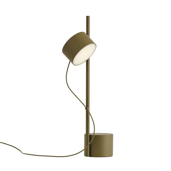 Muuto Lampe de table Post Brown-green