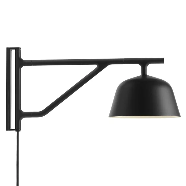 Muuto Lampe murale Ambit noir