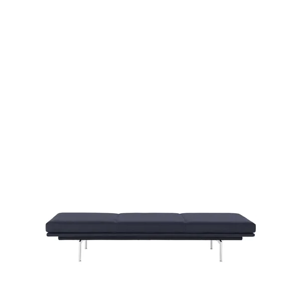 Muuto Lit de repos Outline Vidar 554-Aluminium