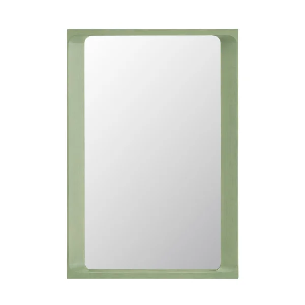 Muuto Miroir Arced 80x55 cm Light green