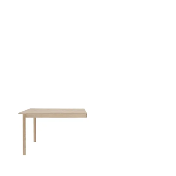 Muuto Module de table Linear System End Module Oak veener-Oak 142x120 cm