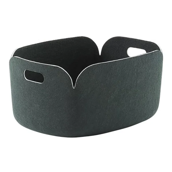 Muuto Panier de rangement Restore Dark green