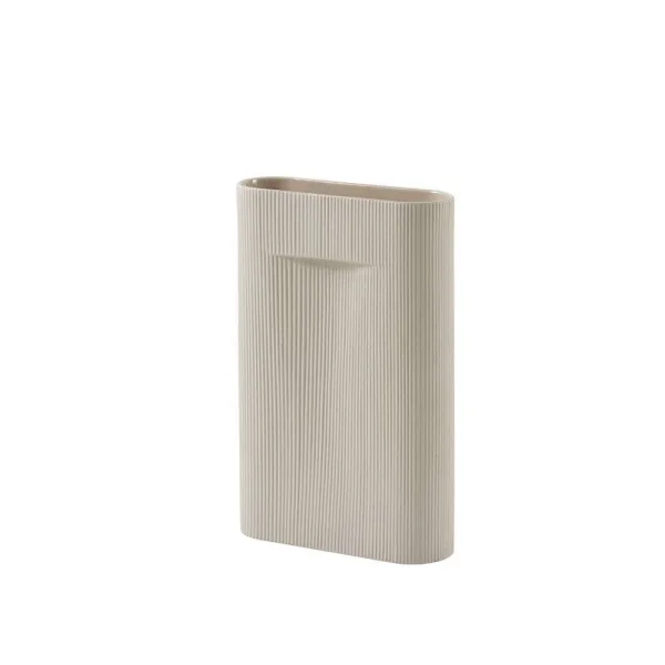 Muuto - Ridge Vase H48,5 Beige