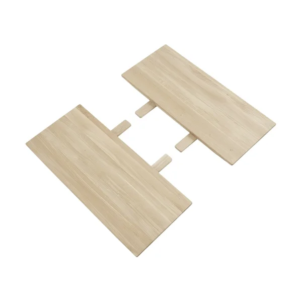 Muuto Set de 2 rallonges Earnest Extendable Oiled oak