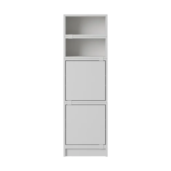 Muuto Système de rangement Stacked bureau configuration 4 Grey