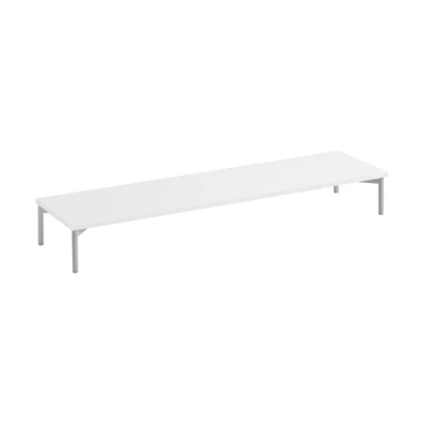 Muuto Système de rangement Stacked podium avec base tube White-grey