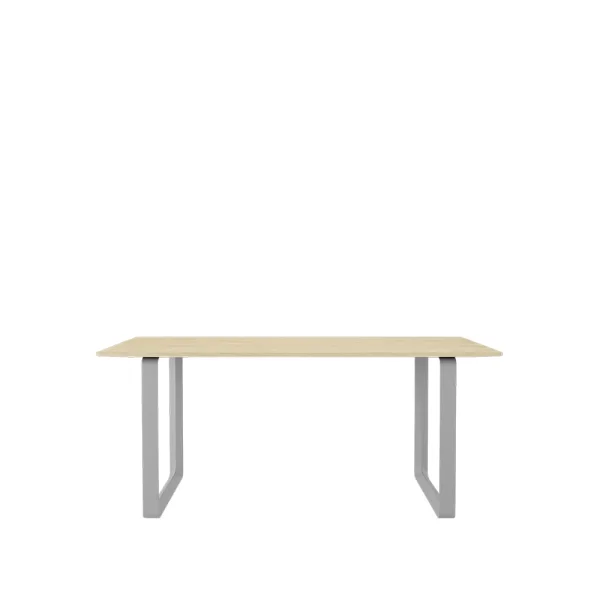 Muuto Table à manger 70/70 170x85 cm Solid oak-Grey