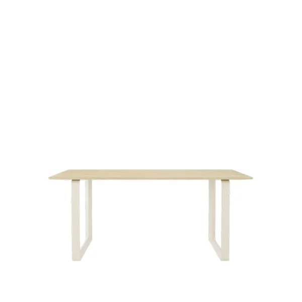 Muuto Table à manger 70/70 170x85 cm Solid oak-Sand