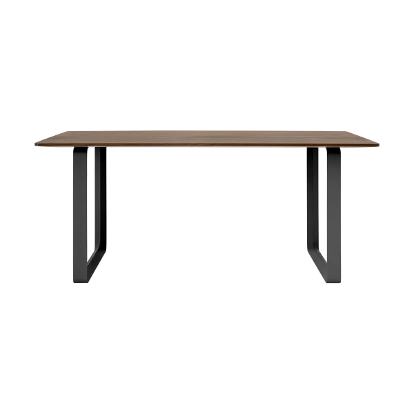 Muuto Table à manger 70/70 170x85 cm Solid smoked oak-Black