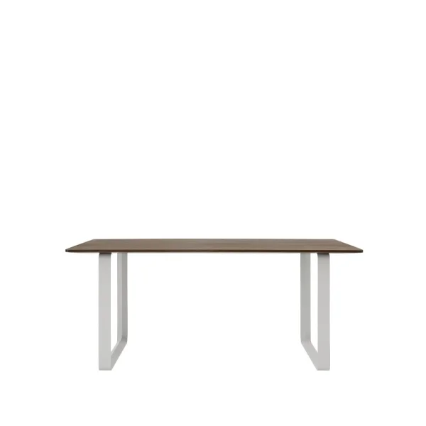 Muuto Table à manger 70/70 170x85 cm Solid smoked oak-Grey