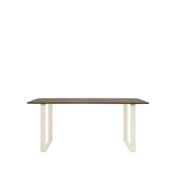 Muuto Table à manger 70/70 170x85 cm Solid smoked oak-Sand