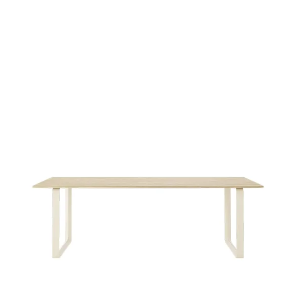 Muuto Table à manger 70/70 225x90 cm Solid oak-Sand