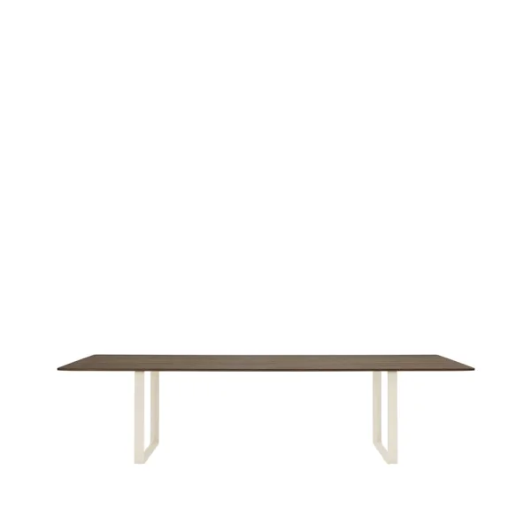 Muuto Table à manger 70/70 295x108 cm Solid osmked oak-Sand