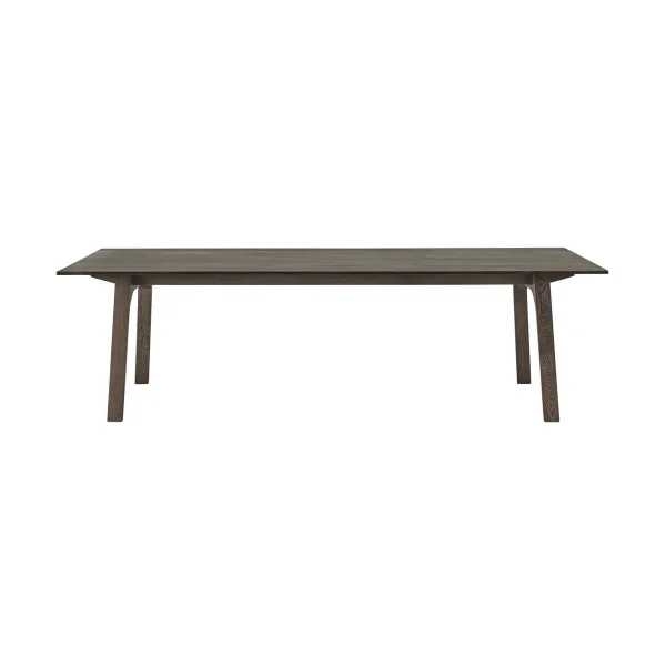 Muuto Table à manger extensible Earnest 260x100 cm Dark oiled oak