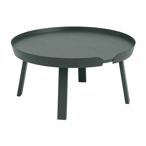 Muuto Table Around grande Dark green