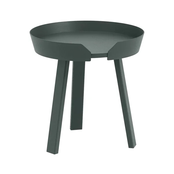 Muuto Table Around petite Dark green