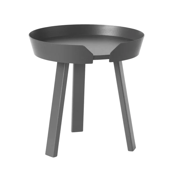 Muuto Table Around petite gris anthracite