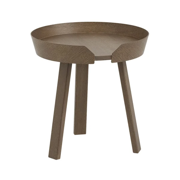 Muuto Table Around petite Stained dark brown