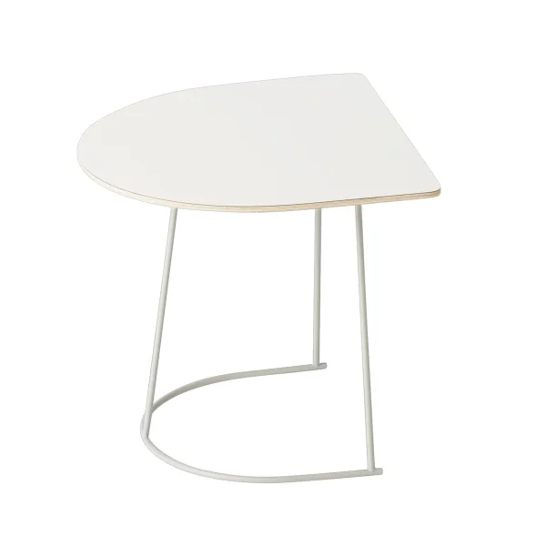 Muuto Table basse Airy Half Size off-white