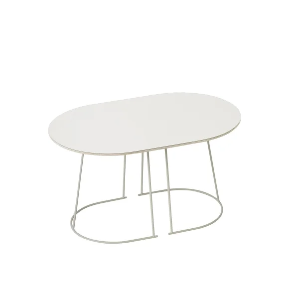 Muuto Table basse Airy S Off-white nanolaminate