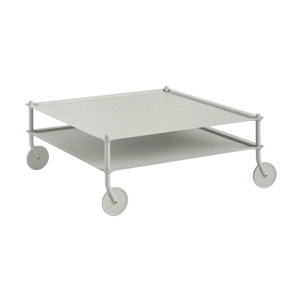 Muuto Table basse Flow 95x95 cm Grey