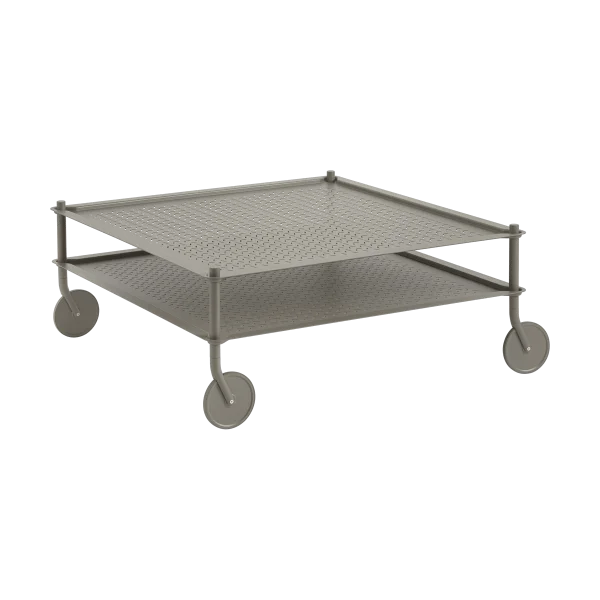 Muuto Table basse Flow 95x95 cm Taupe