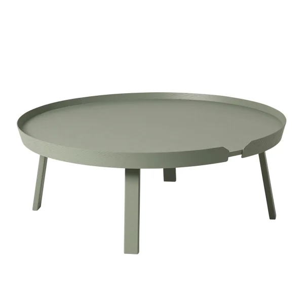 Muuto Table d'appoint Around extra large Dusty green