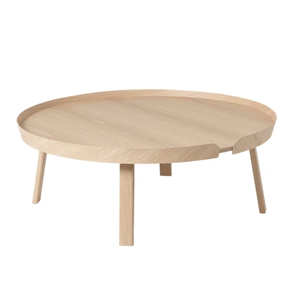 Muuto Table d'appoint Around extra large Oak