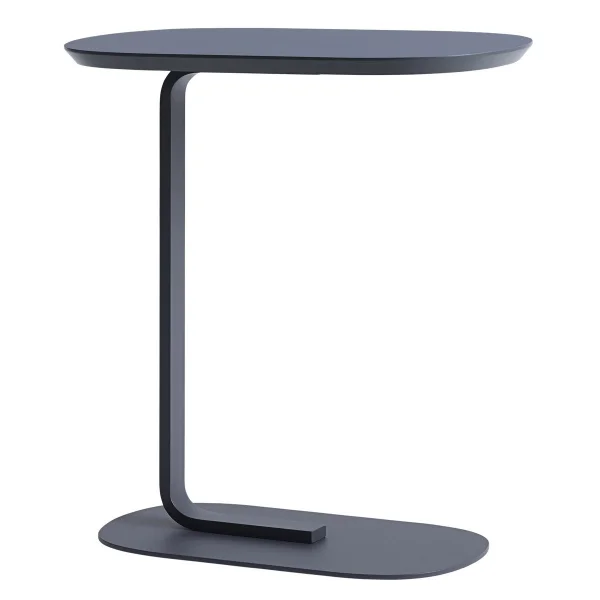 Muuto Table d'appoint Relate 60,5 cm bleu-gris