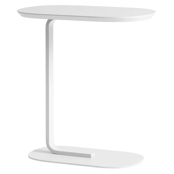 Muuto Table d'appoint Relate 60,5 cm Offwhite (blanc)