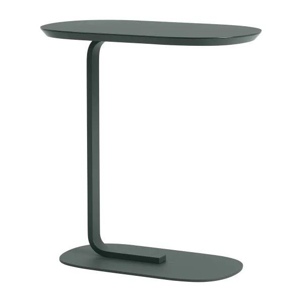 Muuto Table d'appoint Relate 60,5 cm Vert foncé