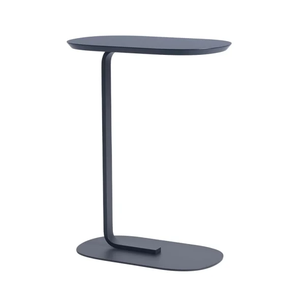 Muuto Table d'appoint Relate H: 73,5 cm Blue-Grey