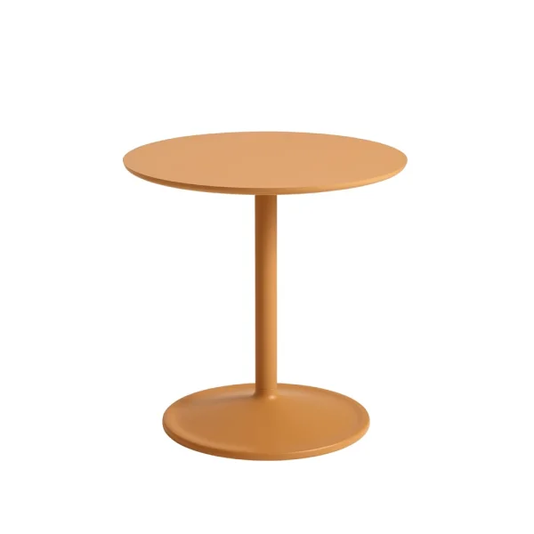 Muuto Table d'appoint Soft Ø48cm Orange laminate H: 48 cm