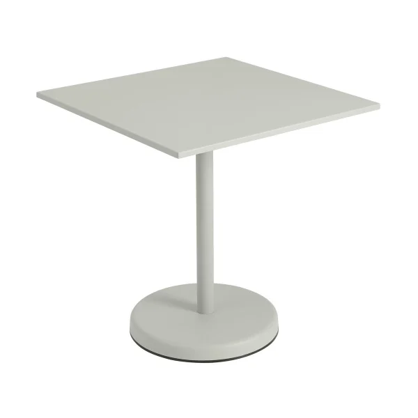 Muuto Table Linear Steel V2 70x70 cm Grey