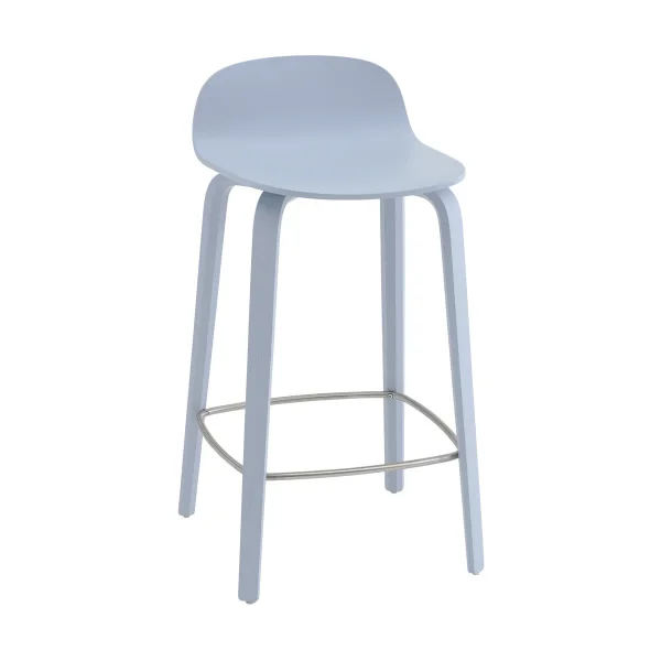 Muuto Tabouret de bar Visu 65 cm Light blue