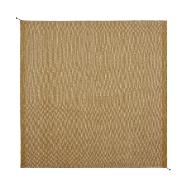 Muuto Tapis en laine Ply 240x240 cm Burnt orange