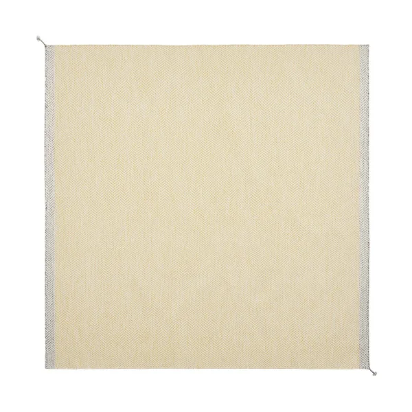 Muuto Tapis en laine Ply 240x240 cm Yellow